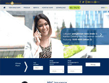 Tablet Screenshot of mnc-insurance.com